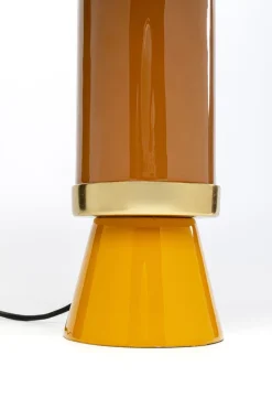 Lampa Stołowa Stalowa żółta Ø30x51 Cm*KARE Design New