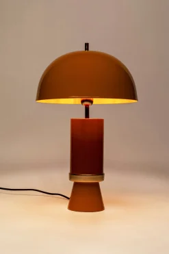 Lampa Stołowa Stalowa żółta Ø30x51 Cm*KARE Design New