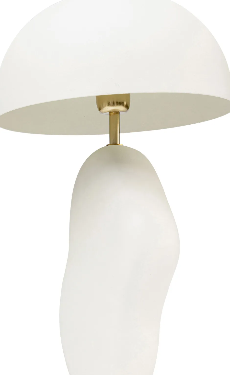 Lampa Stołowa Stalowa W Kolorze Białym 48 Cm*KARE Design Discount