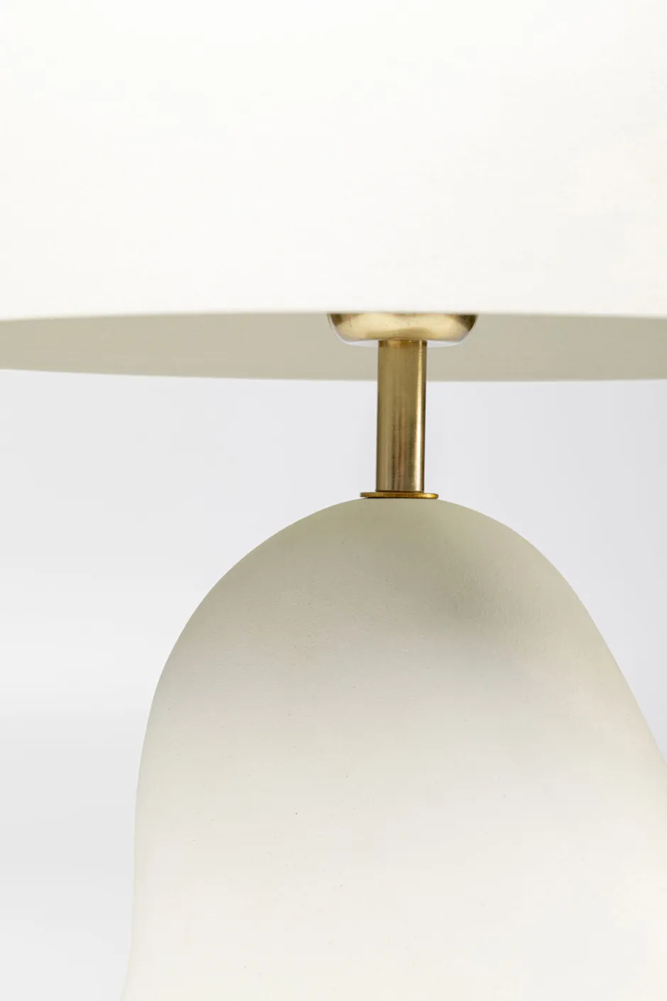 Lampa Stołowa Stalowa W Kolorze Białym 48 Cm*KARE Design Discount