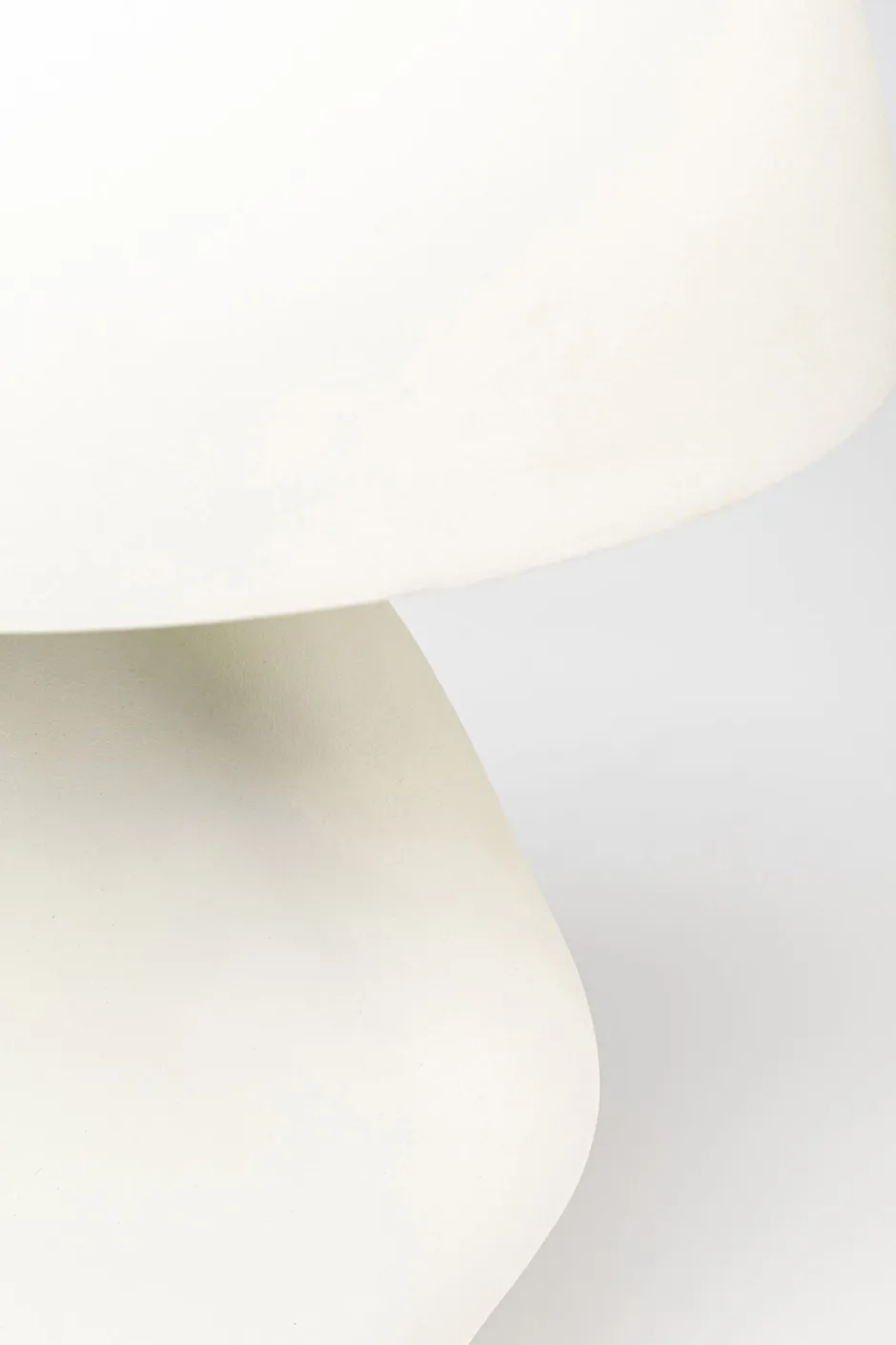 Lampa Stołowa Stalowa W Kolorze Białym 48 Cm*KARE Design Discount