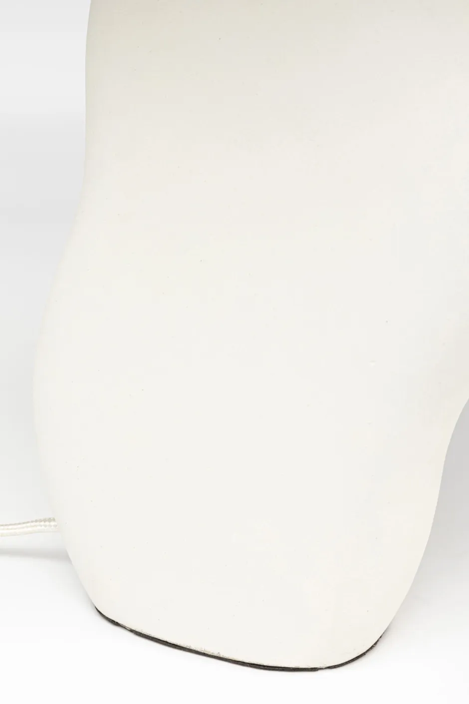 Lampa Stołowa Stalowa W Kolorze Białym 48 Cm*KARE Design Discount