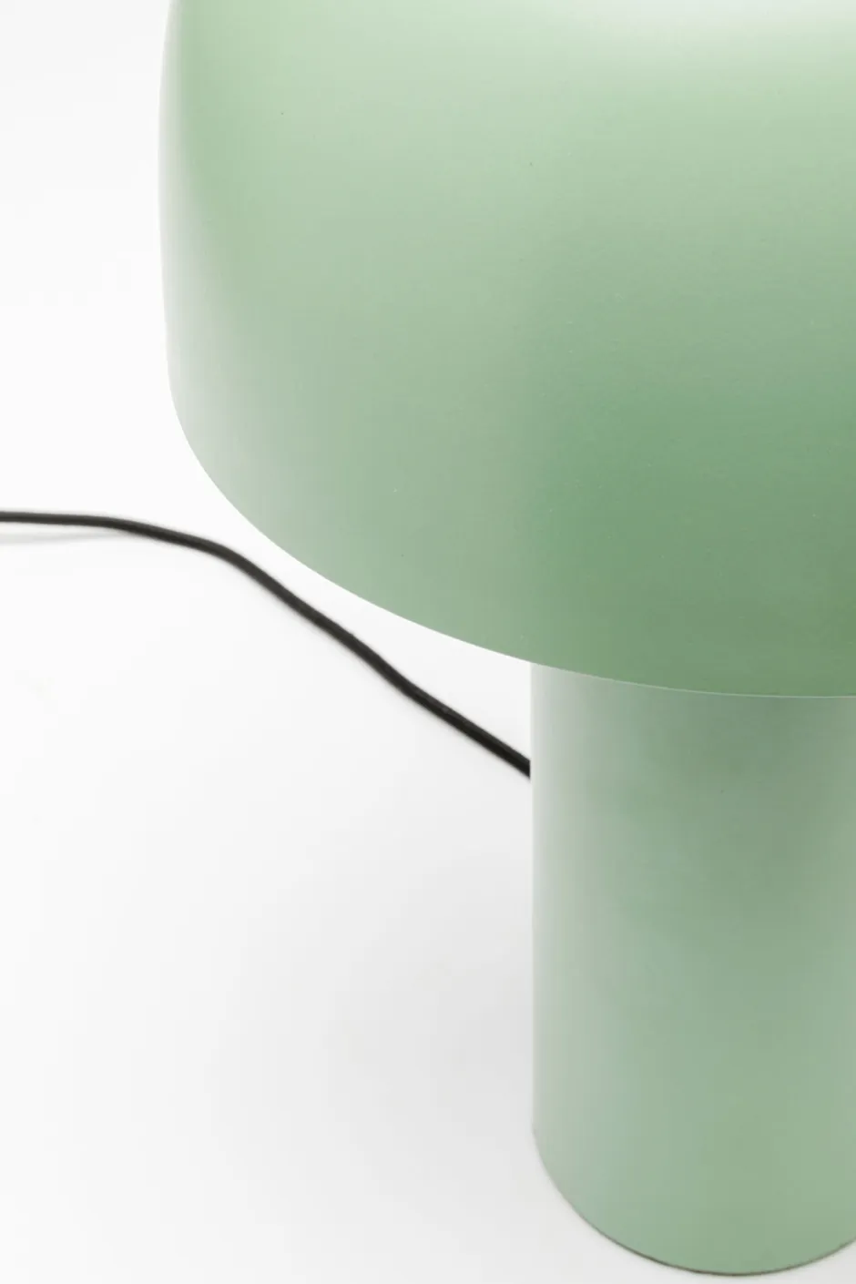 Lampa Stołowa Stalowa W Kolorze Miętowym Ø25x38 Cm*KARE Design Hot