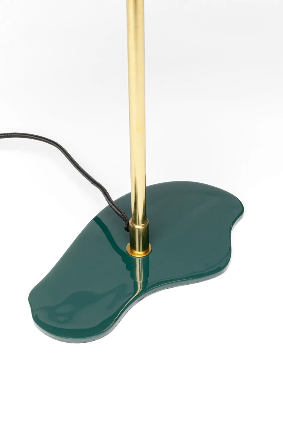 Lampa Stołowa Stalowa W Kolorze Ciemnozielonym 49 Cm*KARE Design