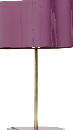 Lampa Stołowa Stalowa W Kolorze Fioletowym 49 Cm*KARE Design Best