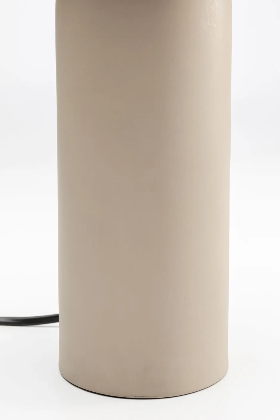 Lampa Stołowa Ze Stali W Kolorze Beżowym 39 Cm*KARE Design Best