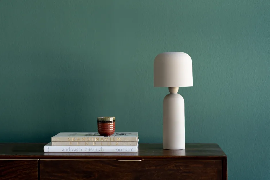 Lampa Stołowa Ze Stali W Kolorze Beżowym 39 Cm*KARE Design Best