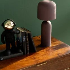 Lampa Stołowa Ze Stali W Kolorze Fioletowym 39 Cm*KARE Design Online