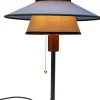 Lampa Stołowa Z Kolorowym Kloszem Podstawa Czarna Ø35x49 Cm*KARE Design Hot