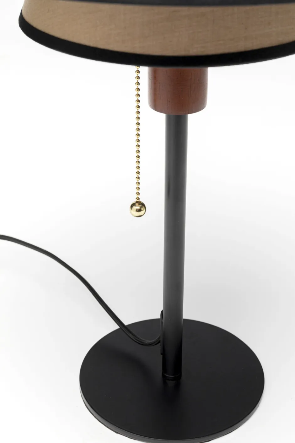 Lampa Stołowa Z Kolorowym Kloszem Podstawa Czarna Ø35x49 Cm*KARE Design Hot