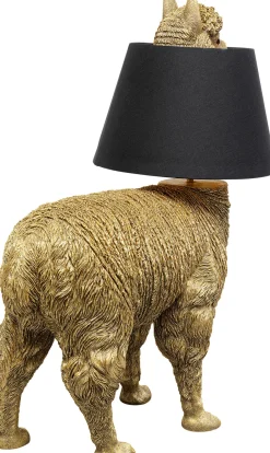 Lampa Stołowa Złota Alpaka Z Czarnym Abażurem 47x59 Cm*KARE Design New
