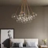 Lampa Wisząca Ballooning 66x95 Cm Złota - Klosze Transparentne*KARE Design Best