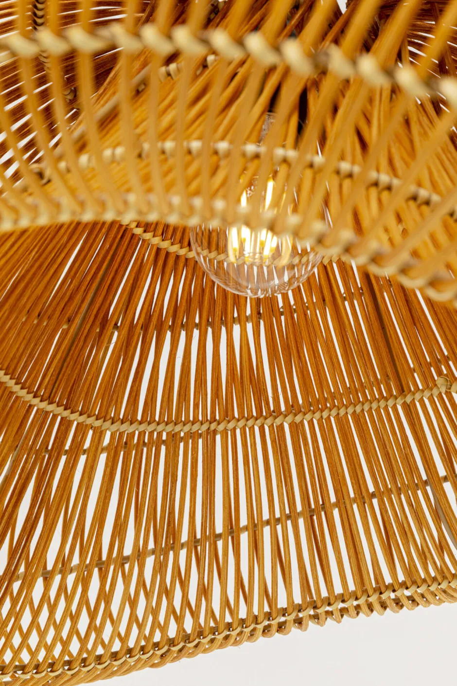 Lampa Wisząca Boho Rattan Naturalny 54x52 Cm*KARE Design Clearance