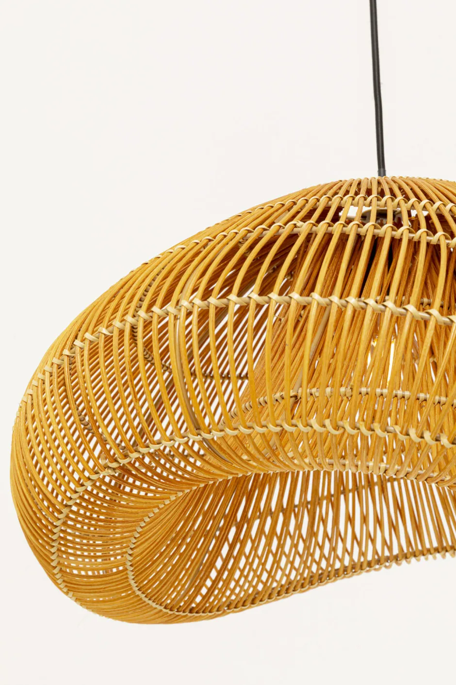 Lampa Wisząca Boho Rattan Naturalny 54x52 Cm*KARE Design Clearance