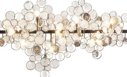 Lampa Wisząca Clouds Clear 102x61 Cm Szara*KARE Design Clearance