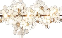 Lampa Wisząca Clouds Clear 102x61 Cm Szara*KARE Design Clearance