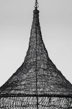 Lampa Wisząca Cocoon Ø89x114 Cm Czarna*KARE Design Discount
