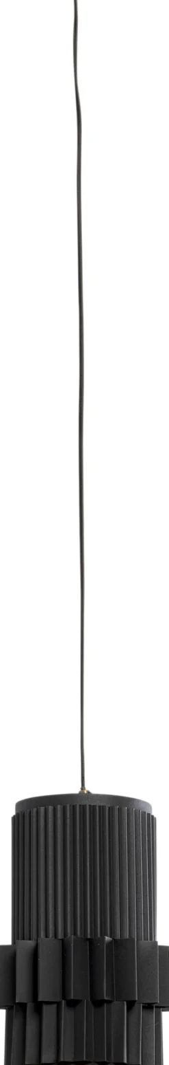 Lampa Wisząca Czarna Stalowa Tuba Ø19x33 Cm*KARE Design Discount
