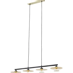 Lampa Wisząca Disc Dining Quattro 112x150 Cm Złota*KARE Design New