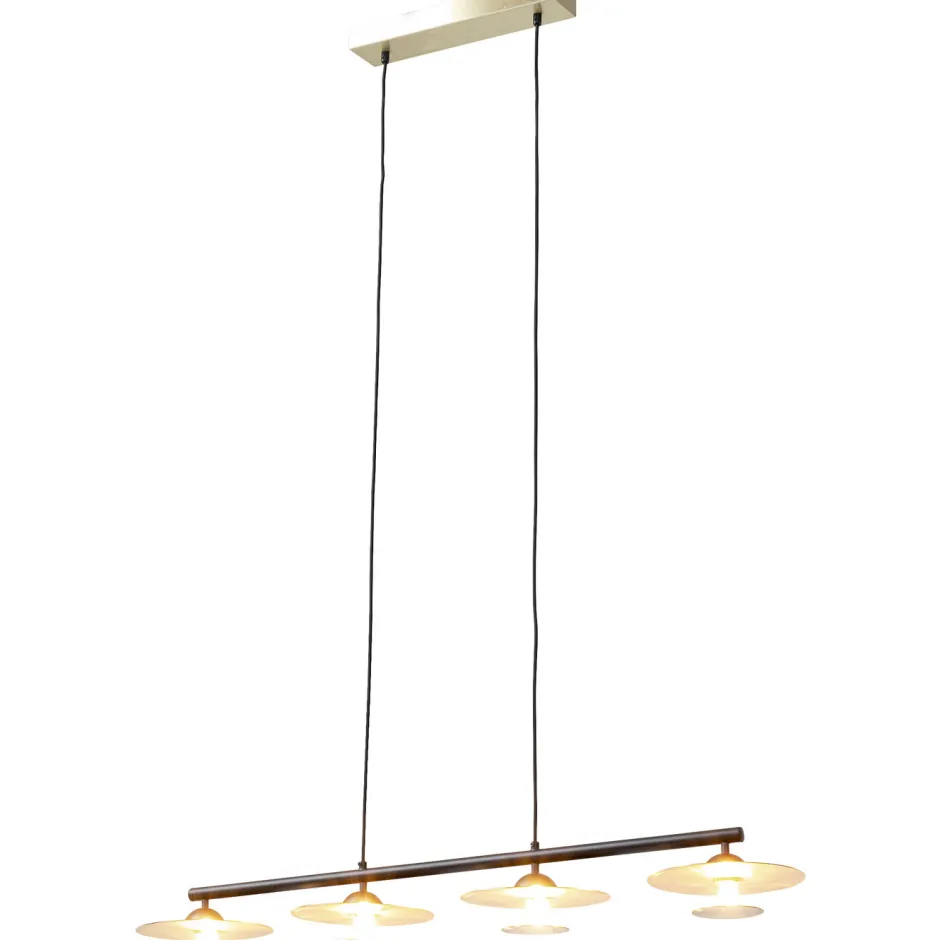 Lampa Wisząca Disc Dining Quattro 112x150 Cm Złota*KARE Design New