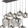 Lampa Wisząca Do Salonu Klosze Przydymione Szklane 110x160 Cm*KARE Design Outlet