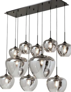 Lampa Wisząca Do Salonu Klosze Przydymione Szklane 110x160 Cm*KARE Design Outlet