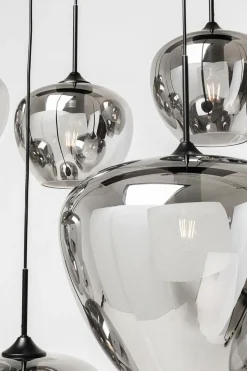 Lampa Wisząca Do Salonu Klosze Przydymione Szklane 110x160 Cm*KARE Design Outlet