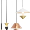 Lampa Wisząca Do Salonu Stalowa 5xG9 Ø50 Cm*KARE Design Clearance