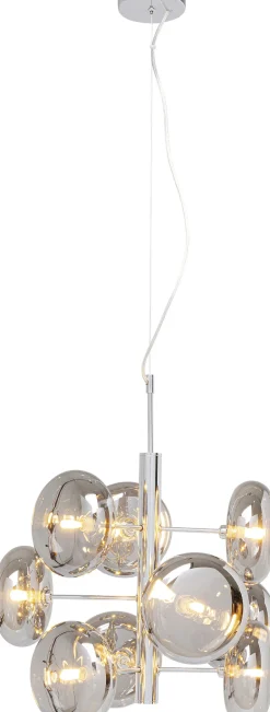 Lampa Wisząca Headlight 53x61 Cm Srebrna - Klosze Szklane*KARE Design New