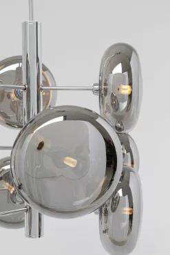 Lampa Wisząca Headlight 53x61 Cm Srebrna - Klosze Szklane*KARE Design New