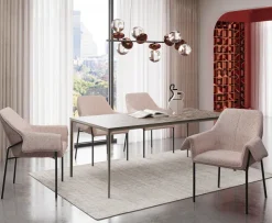 Lampa Wisząca Klosze Szklane Transparentne I Miedziane 115 Cm*KARE Design Discount