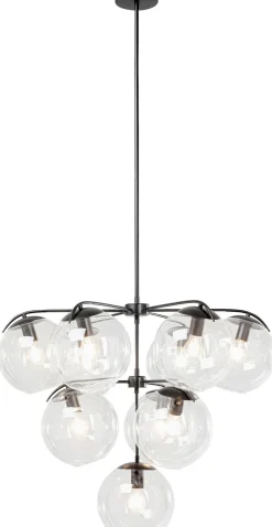 Lampa Wisząca Lasmina 91x110 Cm Czarna - Klosze Szklane*KARE Design Best