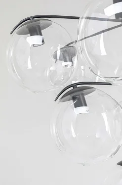 Lampa Wisząca Lasmina 91x110 Cm Czarna - Klosze Szklane*KARE Design Best