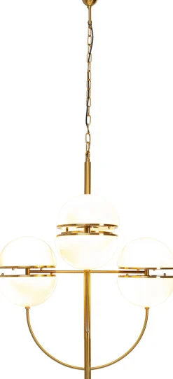 Lampa Wisząca Leisha Bunch 76x100 Cm Biało-złota*KARE Design Outlet
