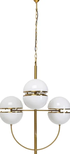 Lampa Wisząca Leisha Bunch 76x100 Cm Biało-złota*KARE Design Outlet
