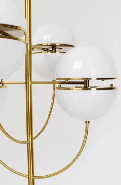 Lampa Wisząca Leisha Bunch 76x100 Cm Biało-złota*KARE Design Outlet
