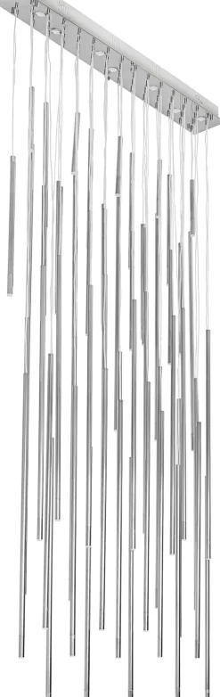 Lampa Wisząca Living Vegas Deluxe LED 154x320 Cm Srebrna*KARE Design Outlet
