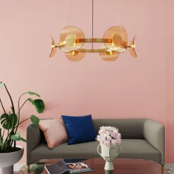 Lampa Wisząca Mariposa Ø81x150 Cm Złota*KARE Design Clearance