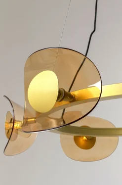 Lampa Wisząca Mariposa Ø81x150 Cm Złota*KARE Design Clearance