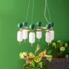Lampa Wisząca Nowoczesna Złota Klosze Szklane Białe Ø68 Cm*KARE Design New