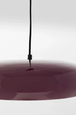 Lampa Wisząca Okrągła Fioletowa Stal Emaliowana Ø38 Cm*KARE Design Online