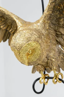 Lampa Wisząca Owl 57x28 Cm Złota*KARE Design Hot