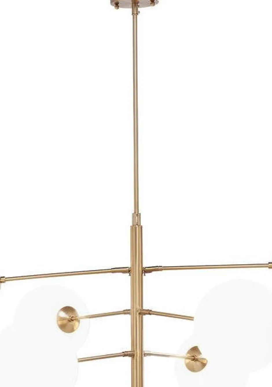 Lampa Wisząca Planets 105x95 Cm Biało-złota*KARE Design Outlet
