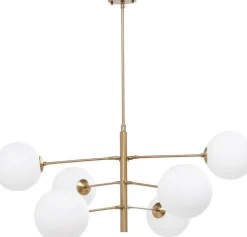 Lampa Wisząca Planets 105x95 Cm Biało-złota*KARE Design Outlet