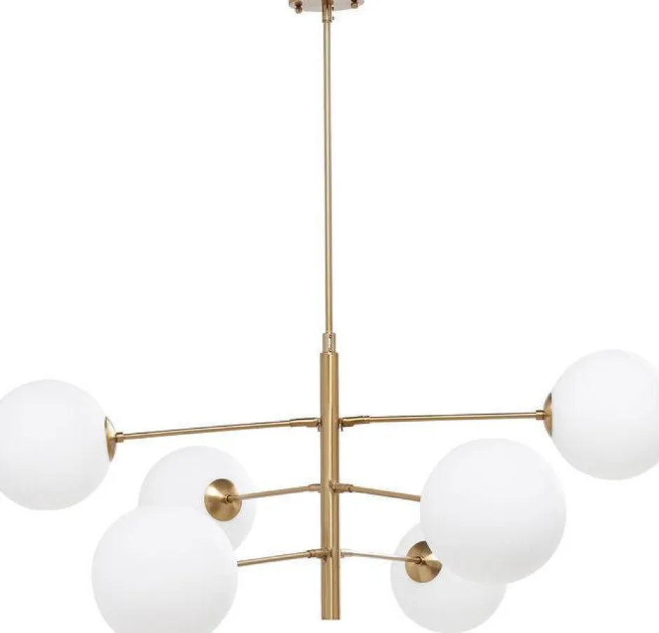 Lampa Wisząca Planets 105x95 Cm Biało-złota*KARE Design Outlet