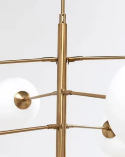 Lampa Wisząca Planets 105x95 Cm Biało-złota*KARE Design Outlet
