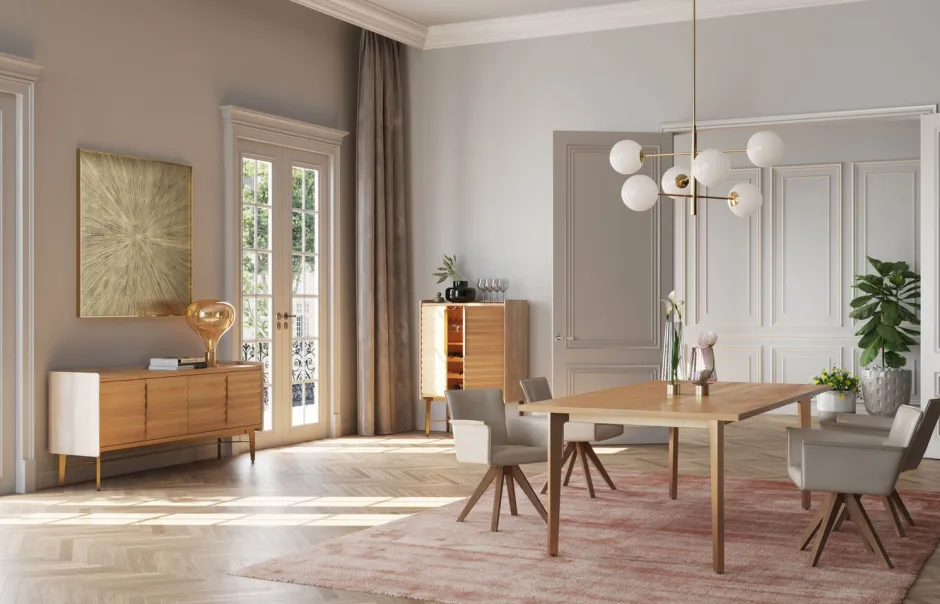 Lampa Wisząca Planets 105x95 Cm Biało-złota*KARE Design Outlet