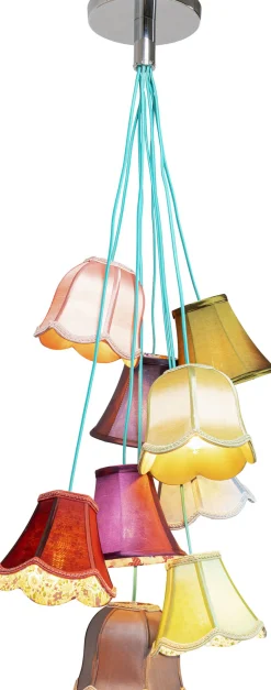 Lampa Wisząca Saloon Flowers 9L 60x110 Cm Kolorowa*KARE Design Online