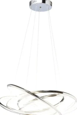 Lampa Wisząca Saturn LED 75x120 Cm Srebrna*KARE Design Sale