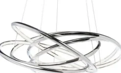 Lampa Wisząca Saturn LED 75x120 Cm Srebrna*KARE Design Sale